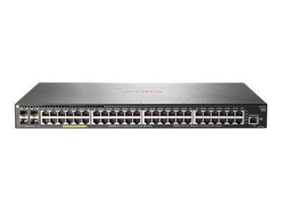 HPE Aruba 2930F 48G PoE+ 4SFP - Switch - L3 - managed - 48 x 10/100/1000 (PoE+)