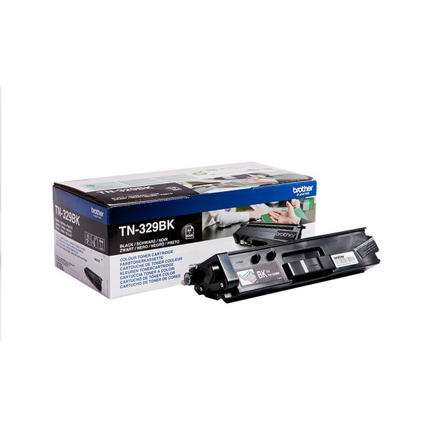 Toner TN-329BK schwarz f. HL-L8350CDW 6.000 Seiten