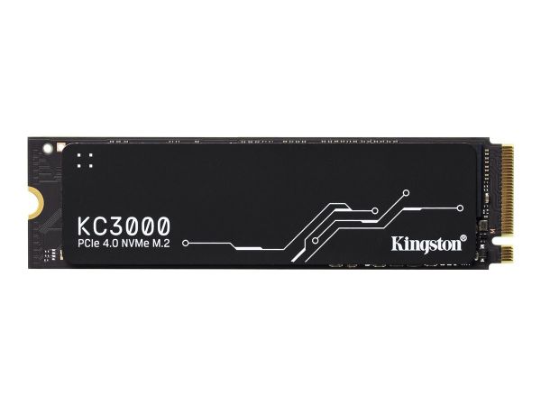 Kingston KC3000 - SSD - 1024 GB - intern - M.2 2280 - PCIe 4.0 (NVMe)