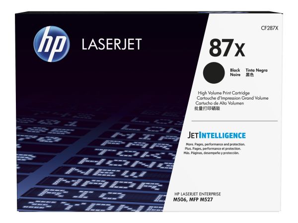 HP Toner 87X schwarz f. HP LaserJet ENT 700/MFP M527 18.000 Seiten