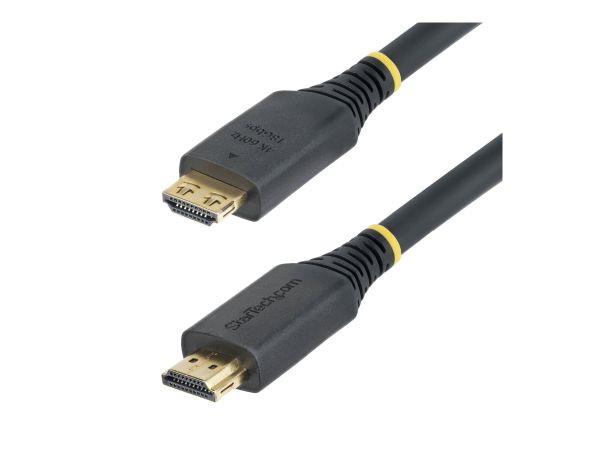 StarTech.com 20ft (6m) Active HDMI Cable w/Gripping Connectors - Highspeed - HDMI-Kabel mit Ethernet