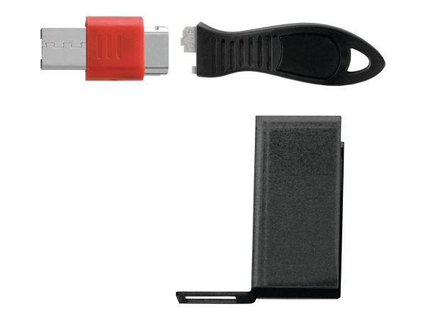 Kensington USB Port Lock with Cable Guard - Rectangular