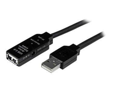 StarTech.com 35m aktives USB 2.0 Verlängerungskabel - Stecker/Buchse - USB 2.0 HighSpeed Kabel Verlä