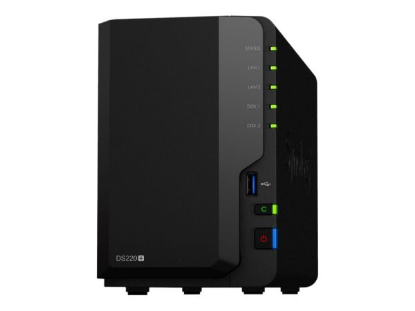 Synology Disk Station DS220+ - NAS-Server - 2 Schächte