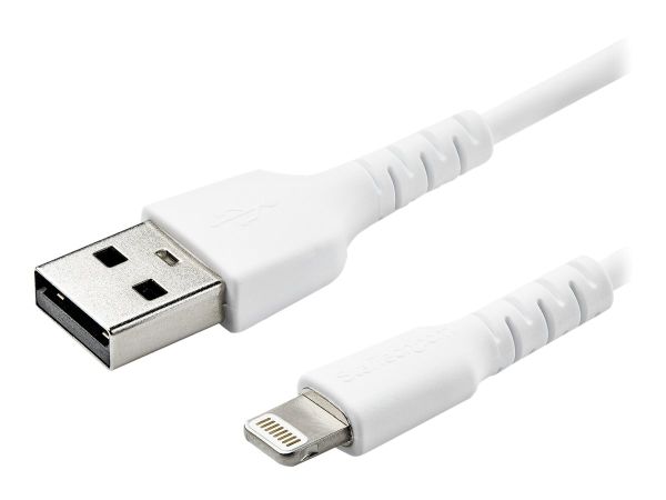 StarTech.com 1m USB-A auf Lightning-Kabel - Hochbelastbare, robuste Aramidfaser - USB Typ-A auf Ligh
