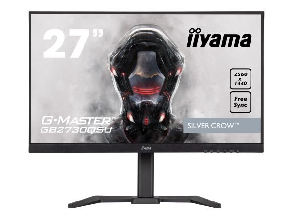Iiyama G-MASTER Silver Crow GB2730QSU-B5 - LED-Monitor - 68.5 cm (27")
