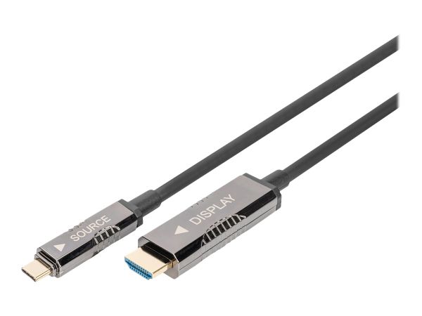 DIGITUS 4K USB Typ - C auf HDMI AOC Adapterkabel