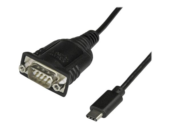 StarTech.com USB-C auf Seriell Adapter - USB C zu RS232 Kabel - USB Typ C auf DB9 Kabeladapter - Win