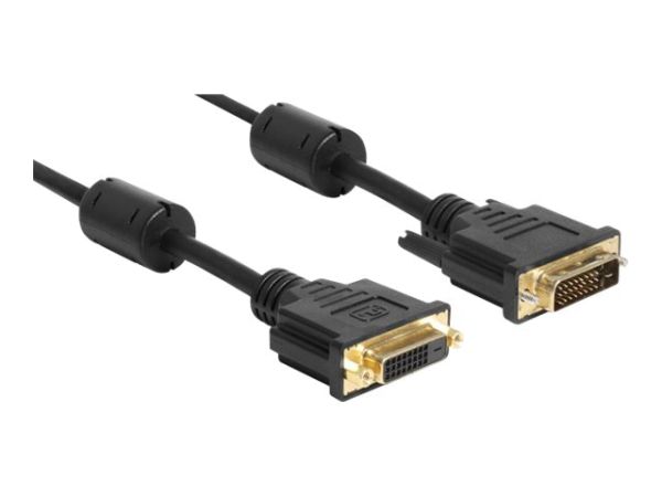 Delock DVI-Kabel - DVI-D (W) bis DVI-D (M)