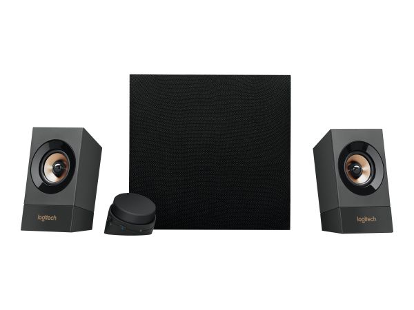 Logitech Z537 - Lautsprechersystem - 2.1-Kanal - kabellos - Bluetooth - 60 Watt (Gesamt)