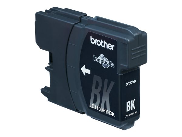 Tintenpatrone LC-1100HYBK schwarz Doppelpack f. MFC-6490CW/6890CW/6890CDW 900 Se