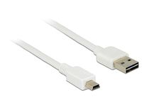 Delock Easy - USB-Kabel - USB (M) umkehrbar bis Mini-USB, Typ B (M)