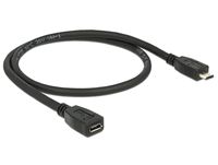 Delock USB-Verlängerungskabel - Micro-USB Typ B (W)