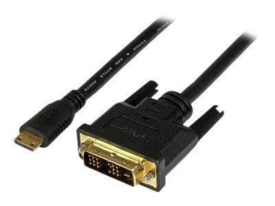 mini HDMI->DVI-D-Kabel 1,0m Stecker/Stecker