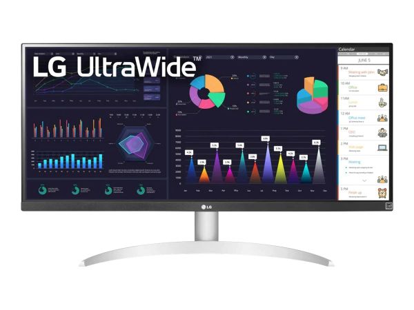 LG 29WQ600-W - LED-Monitor - 73 cm (29") - 2560 x 1080 UWFHD @ 100 Hz