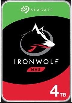 Seagate NAS HDD 4TB IronWolf 5400rpm 6Gb/s SATA 256MB cache 8,9cm 3,5Zoll 24x7 CMR für NAS und RAID