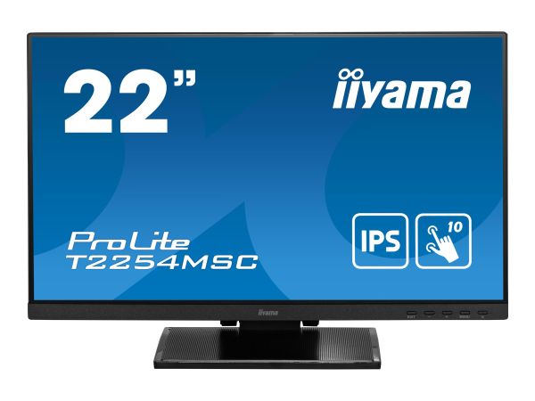 Iiyama ProLite T2254MSC-B1AG - LED-Monitor - 55.9 cm (22")
