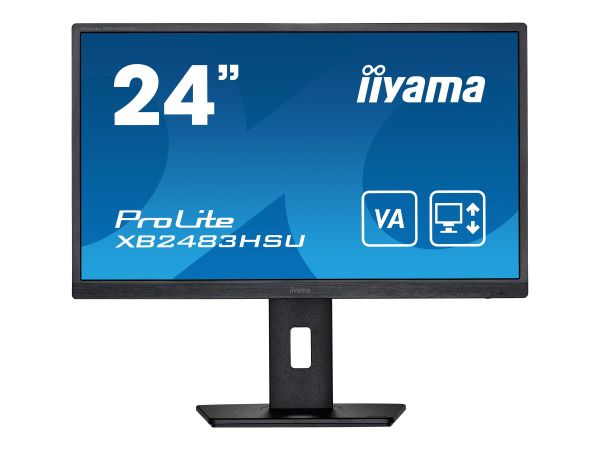 Iiyama ProLite XB2483HSU-B5 - LED-Monitor - 61 cm (24") 1920 x 1080 Full HD (1080p) @ 75 Hz 4 ms VA