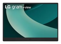 LG gram+view 17" 16 10 IPS WQXGA Monitor USB-C 350cd/m? 17MT70 - Flachbildschirm (TFT/LCD) - 43,2 cm