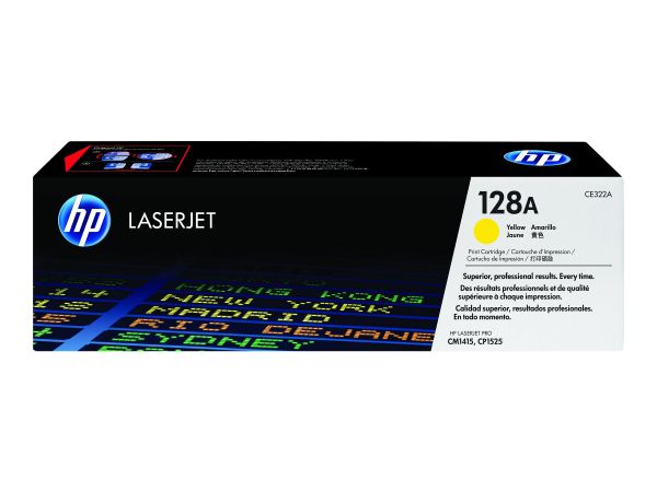 HP Toner 128A gelb für HP LaserJet CM1415/CP1525 1300 Seiten