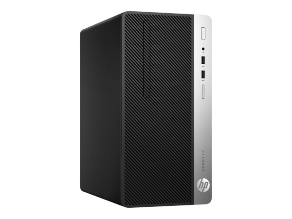 HP ProDesk 400 G5 3,2 GHz Intel® Core i7 der achten Generation i7-8700 Schwarz,