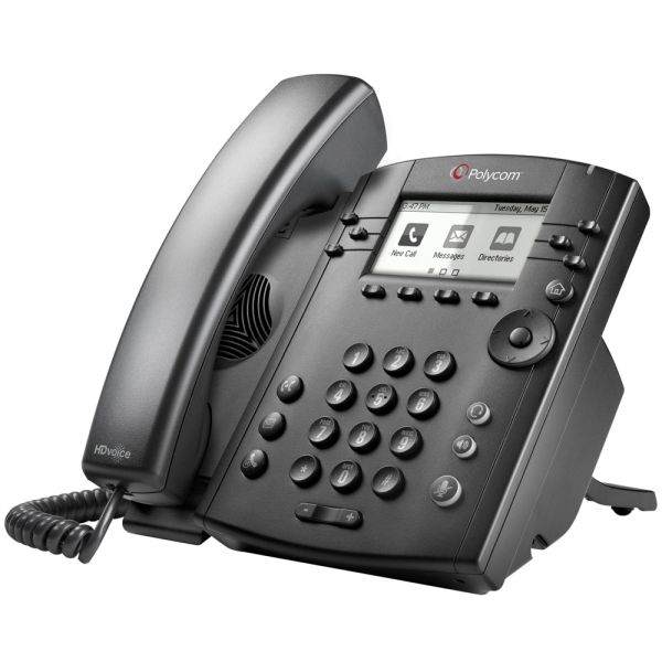 VVX 301 SKYPE F/BUSINESS 6-LIN 6-line Desktop Phone