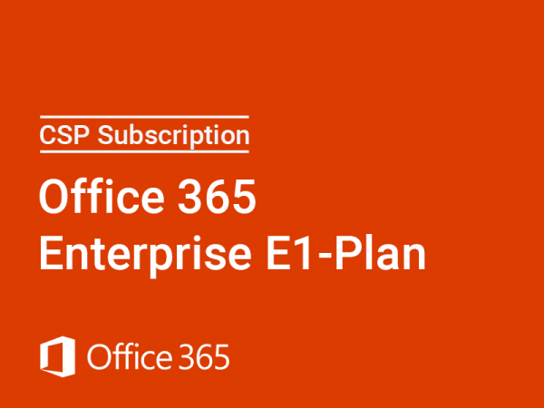 CSP Office 365 Enterprise E1