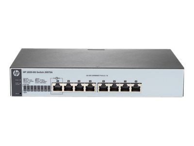 A0665922_Hewlett Packard Enterprise 1820-8G Verwalteter Netzwerk-Switch L2 Gigabit Ethernet (10/100/1000) 1U Grau_J9979A_1