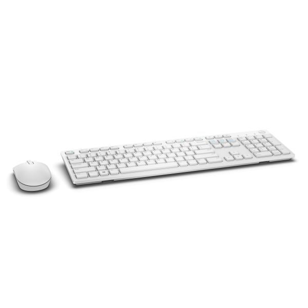 Tastatur wireless + Maus KM63 weiß