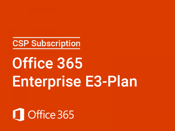 CSP Office 365 Enterprise E3